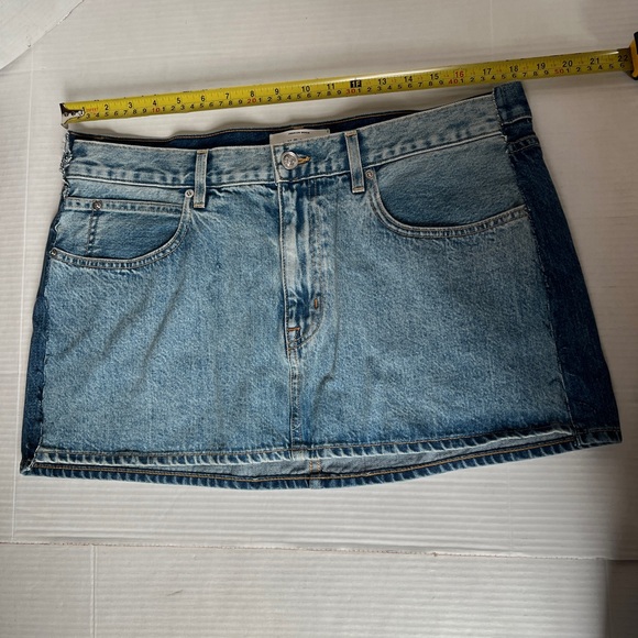 SLVRLAKE BNWOT Re-Worked Mini Skirt - Great Divide Sz 32 - Picture 7 of 14